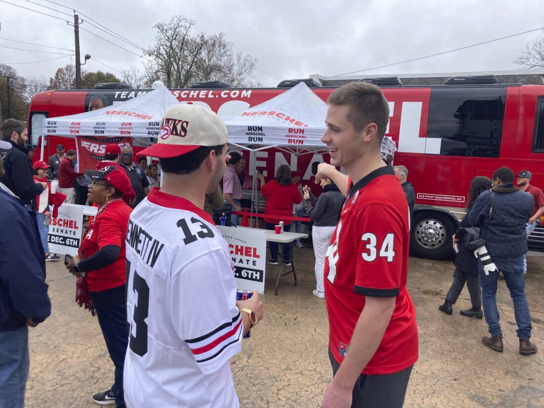 In Georgia How Sports Explain A Political Battleground News Sports